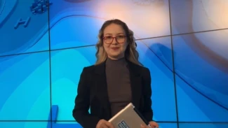 Корреспондент ГТРК "Лотос" присоединилась к конкурсу поздравлений мужчин с 23 февраля