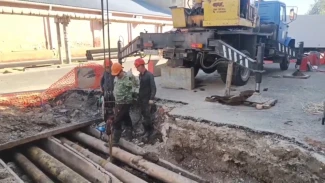 На финишную прямую вышел ремонт теплосетей на улице Адмирала Нахимова