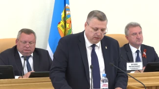 Астраханский вице-губернатор представил отчёт правительства в Облдуме