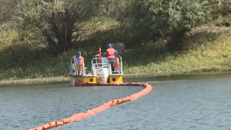 В Астраханской области устранили условную утечку нефти