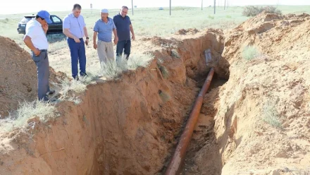 В Астраханской области возбудили дело после скандала с заменой труб в селе Хошеутово