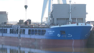 Астраханские судостроители готовят к сдаче сухогруз