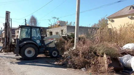 В Астрахани за выходные вывезли 57,5 тонн мусора