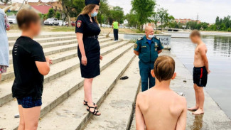 В Астрахани составили 7 протоколов за купание детей в неположенных местах