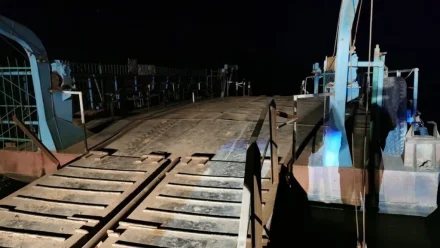 Движение переправы на остров Петриков Астраханской области восстановлено