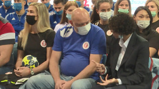 Игорь Бабушкин встретился со спортсменами астраханских клубов 