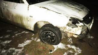 Под Астраханью девушка при опрокидывании машины получила травмы