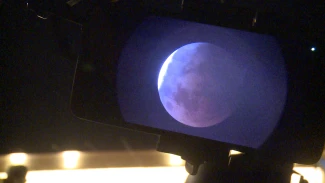 Астраханцы смогли понаблюдать за полным лунным затмением