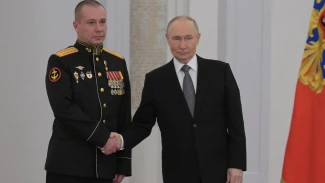 Командир полка морской пехоты, где служат астраханцы, удостоен звания Героя России