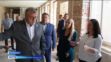 В Астраханском политехническом колледже продолжается капремонт