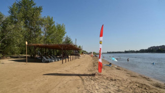 В Астрахани продолжат благоустраивать городской пляж