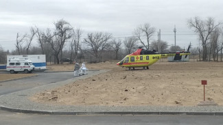 Астраханку в тяжёлом состоянии борт санавиации доставил в ковидный госпиталь