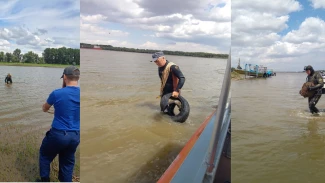 Астраханские водолазы обследуют водоёмы перед купальным сезоном