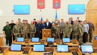 Спикер Облдумы встретился с участниками СВО