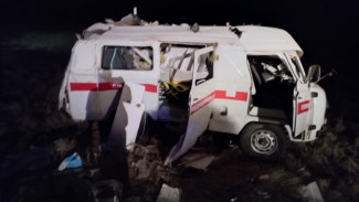 Под Астраханью в ДТП с участием скорой помощи погиб мужчина