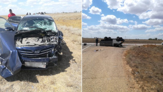 В результате ДТП на астраханской трассе пострадали 5 человек