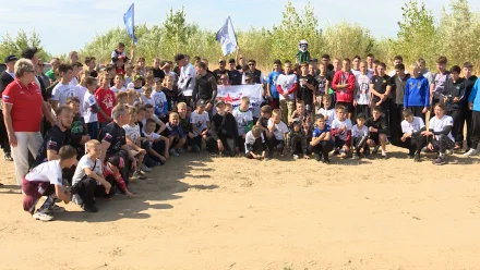 В Астрахани состоялся забег патриотов