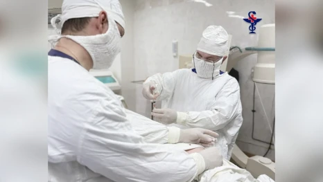 В астраханской детской больнице впервые сами установили порт-систему