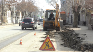В Астрахани ремонтируют улицу Академика Королёва в рамках нацпроекта
