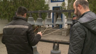 В астраханской колонии прошёл мастер-класс по колокольному звону