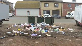 Астраханцы пожаловались губернатору на мусор у контейнерных площадок