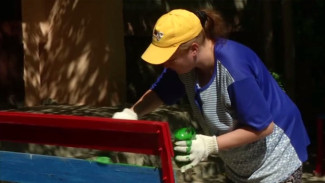 На Правобережье Астрахани прошёл большой субботник