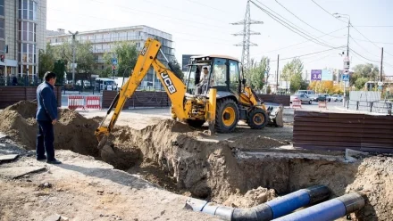 Провал на улице Савушкина планируют восстановить на следующей неделе