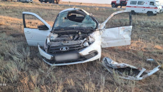 В Астраханской области в ДТП погибли 2 человек 