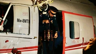 Благодатный огонь был доставлен в Астрахань 