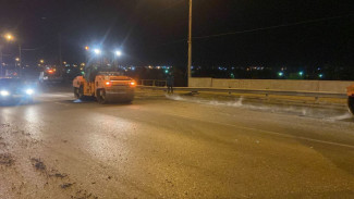 В Астрахани устранили ямы на Новом мосту