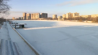 Спасатели провели новые замеры толщины льда на водоёмах Астрахани
