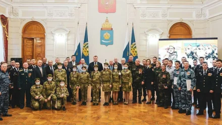 В Астрахани отметили 5-летний юбилей создания войск национальной гвардии России