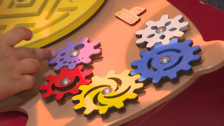 В астраханском социальном центре открылась сенсорная комната