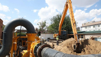 В Астрахани завершилась реконструкция одного из участков канализации