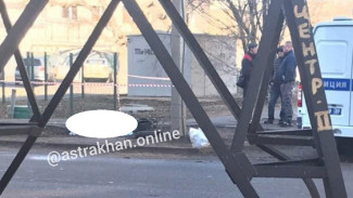 В Астрахани на улице Минусинской умер пожилой мужчина