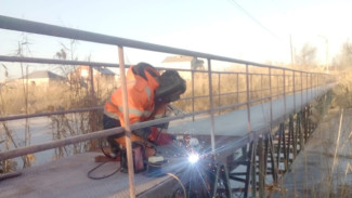 В Астрахани начался ремонт моста через Солянку