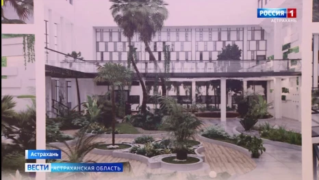 Реконструкцию кинотеатра Октябрь в Астрахани завершат в этом году