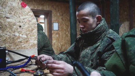 Студент из астраханского техникума проходит подготовку в учебном центре Южного военного округа