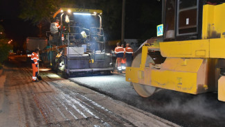 В Астрахани проводится ремонт улицы Энзелийской