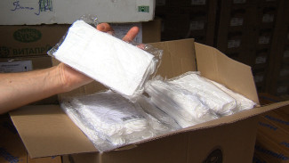 На астраханские избирательные участки доставили санитарные наборы