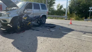 Под Астраханью в ДТП погиб мотоциклист