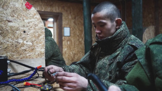 Студент из астраханского техникума проходит подготовку в учебном центре Южного военного округа