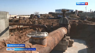 Зампред правительства Астраханской области Михаил Богомолов проверил ход ремонта на Северных очистных сооружениях