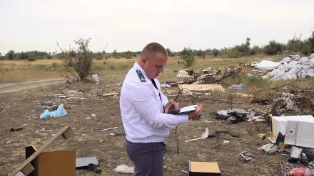 На сельхозугодьях в Астраханской области зафиксировали свалку площадью почти в гектар