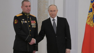 Командир полка морской пехоты, где служат астраханцы, удостоен звания Героя России