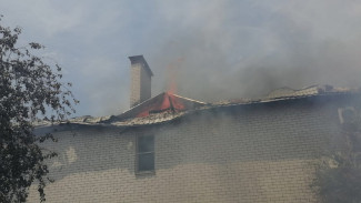 В Советском районе Астрахани ликвидирован крупный пожар