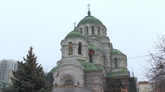 В храме Святого князя Владимира в Астрахани началась масштабная реставрация