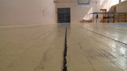 Ремонт спортзала в школе астраханского села Самосделка длится 4 года