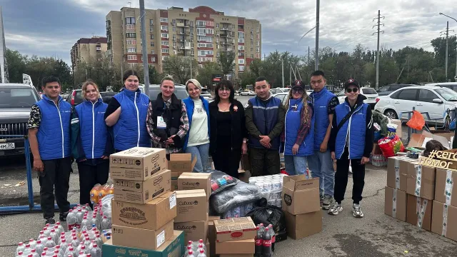 Астраханские волонтёры доставили гумпомощь в зону СВО перед Днём Победы