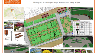 В АЦКК стартует первый этап благоустройства парка по улице Коновалова